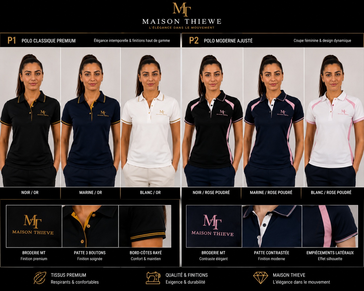 Polos premium Maison THIEWE