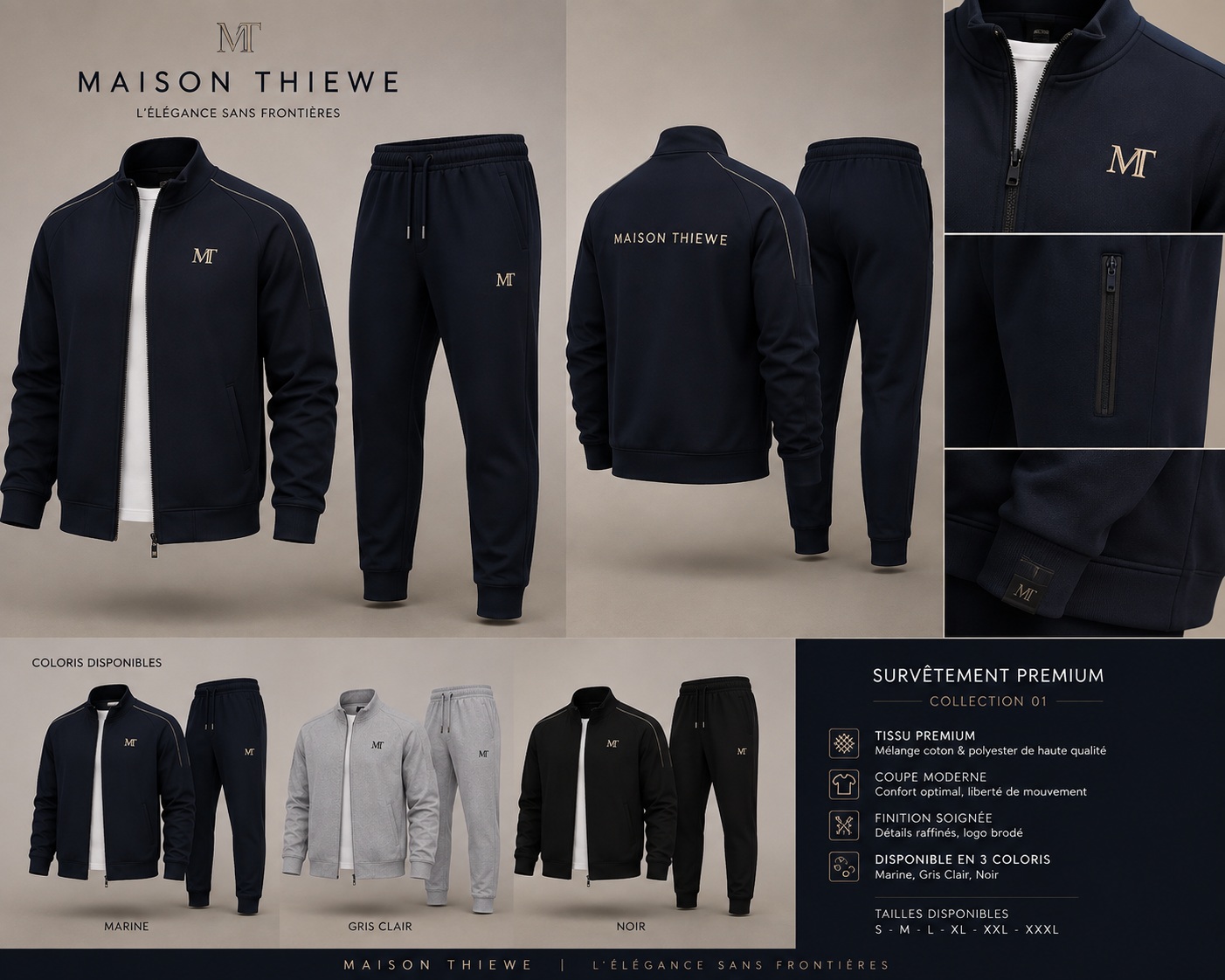 Survêtement premium Maison THIEWE
